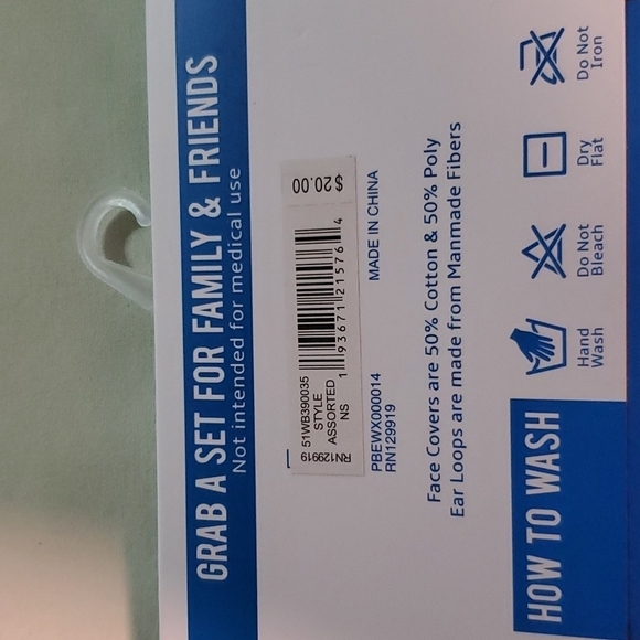 🍒NWT 3 FACE MASKS - Picture 6 of 7